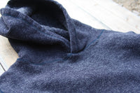 YETINA　pullover hoodie　Iron Navy