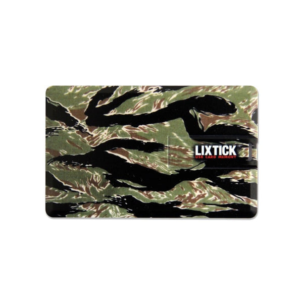 LIXTICK USB CARD MEMORY 8GB – TIGER CAMOUFLAGE