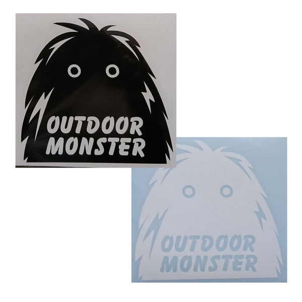 OUTDOOR MONSTERデカールステッカー(FACE)