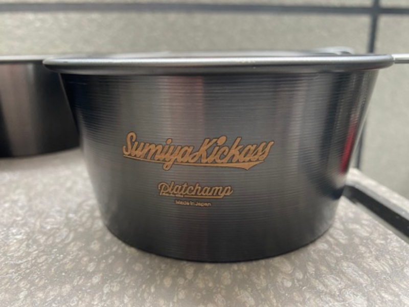 SumiyaKickass × Platchamp コラボロッキーカップ BLACK